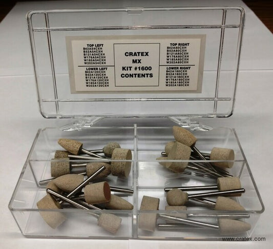 Cratex MX Wheel Polishing Kit No. 1600