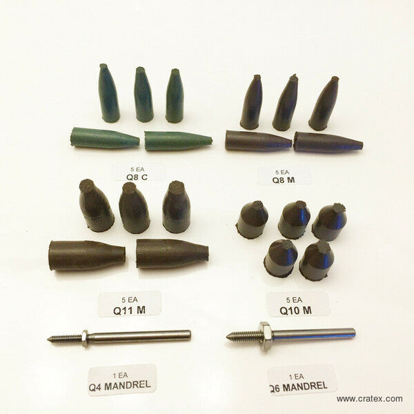 Cratex points for guard and bolster detail