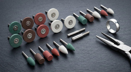 Jeweler's Starter Kit - Cratex rubber abrasive wheels, points, and mandrels